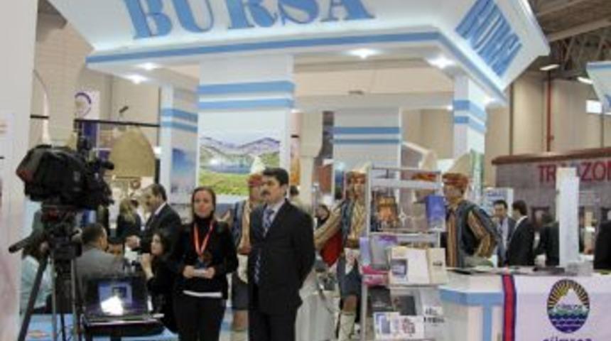 EMITT 2012 turizm fuarında Bursa r&uuml;zgarı