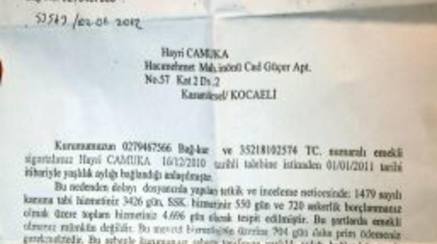 SGK, 11 ay &ouml;dediği emekli maaşını &lsquo;Pardon&rsquo; diyerek geri istedi