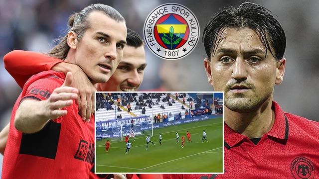 Cengiz Ünder ve Çağlar Söyüncü'den Fenerbahçe'ye gözdağı! Çorum FK'da şov