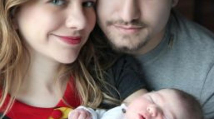 Galatasaraylı Aydın Yılmaz baba oldu