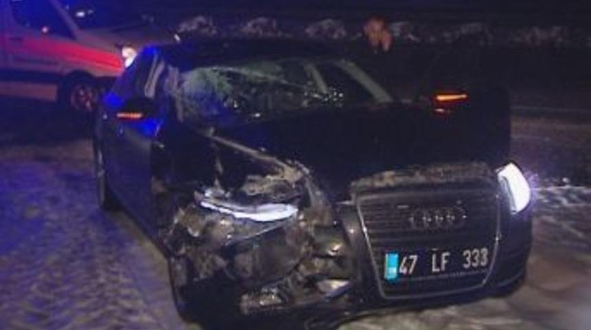 Ankara'da buzlanma y&uuml;z&uuml;nden &ccedil;ok sayıda kaza ger&ccedil;ekleşti