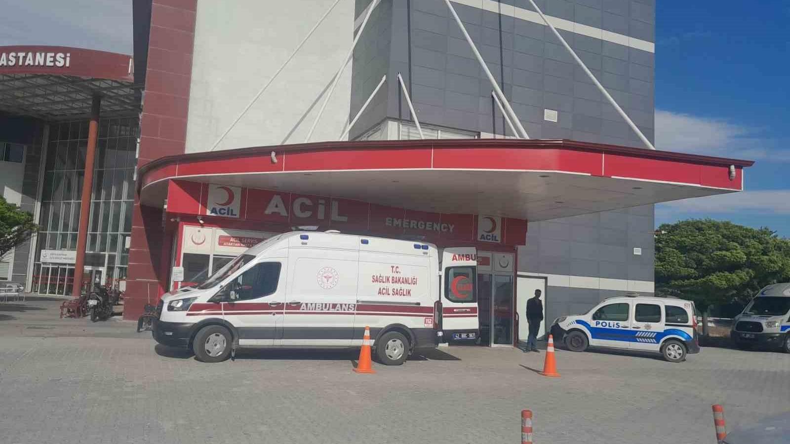 Konya'da trafik kazası! 2 yaralı