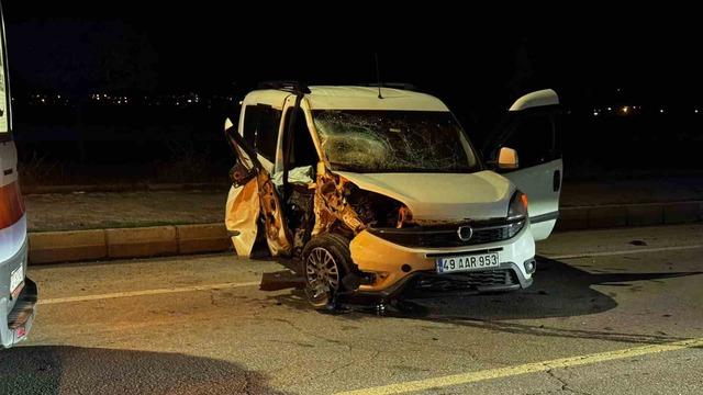 Muş’ta trafik kazası! 1 yaralı 6
