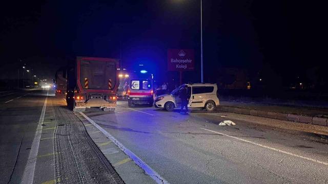 Muş’ta trafik kazası! 1 yaralı 2