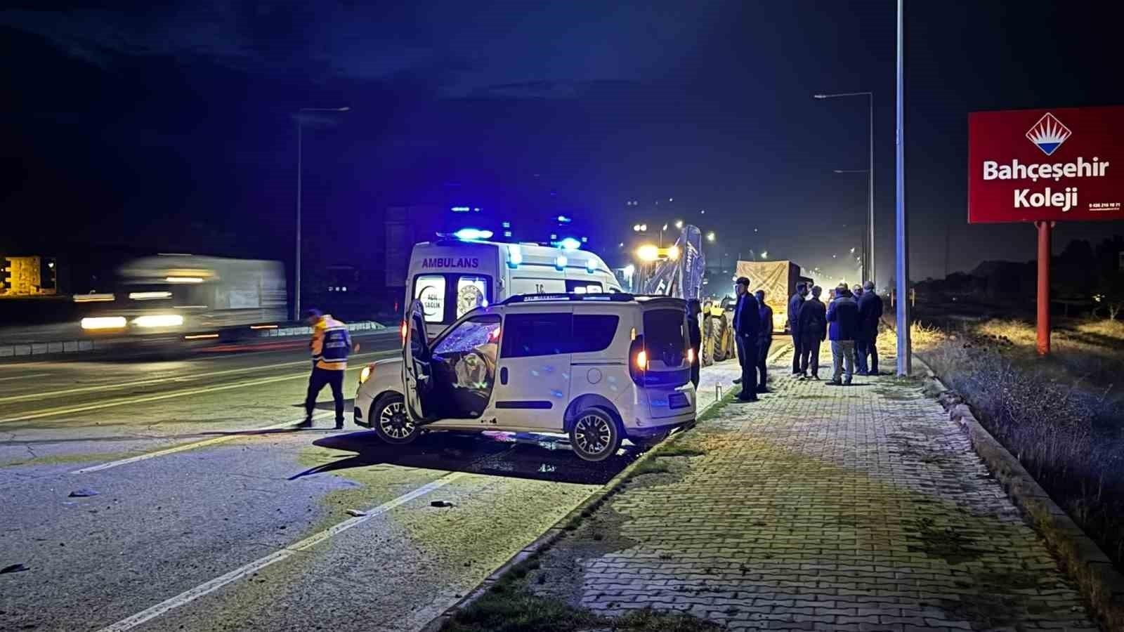 Muş’ta trafik kazası! 1 yaralı