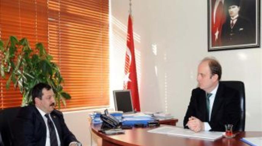 Başkan Salim Kayıcı, Baykan&rsquo;ı ziyaret etti