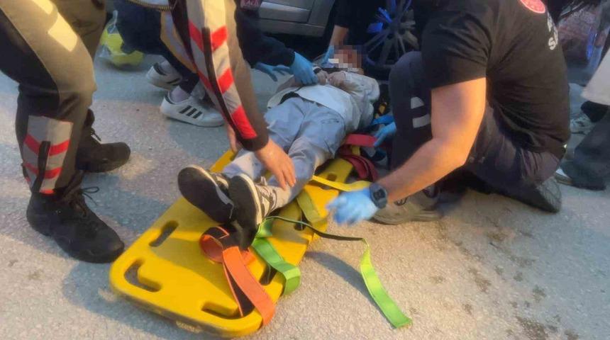 Bursa’da trafik kazası! 9 yaşındaki çocuk yaralandı