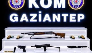 Gaziantep’te silah kaçakçılarına yönelik operasyon