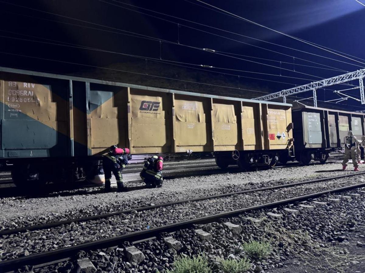 Yer: Kayseri! Yük treninde kimyasal sızıntı alarmı: Vagon karantinaya alındı 5