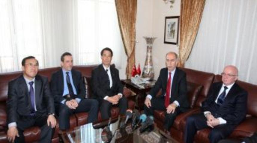 G. Kore KOİMA Başkanı Jang&rsquo;dan Vali Harput'a işbirliği ziyareti