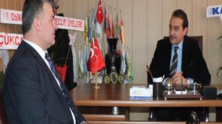 İşadamları, Kardaş&rsquo;a hayırlı olsun ziyaretinde bulundu