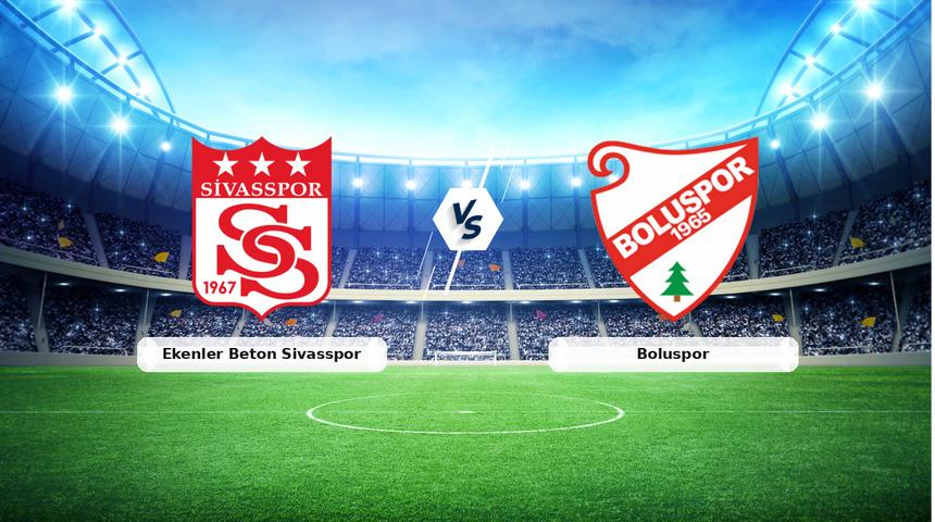 CANLI | Ekenler Beton Sivasspor - Boluspor ma&ccedil; anlatımı! Ma&ccedil; ne zaman? Saat ka&ccedil;ta ve hangi kanalda? - 01 Kasım 2026