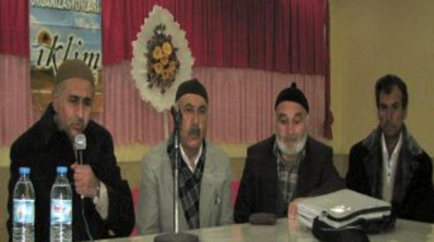 Sorgun'da umreye gideceklere seminer verildi