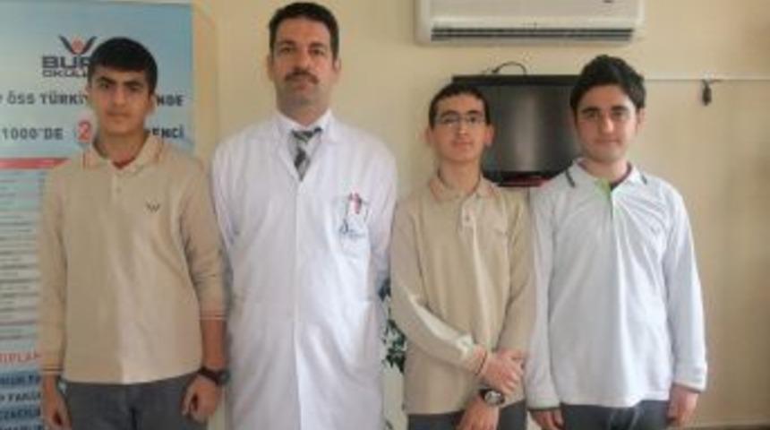 Bur&ccedil; &Ouml;zg&ouml;ren Fen Lisesi&rsquo;nden T&Uuml;BİTAK&rsquo;a &ccedil;ifte proje