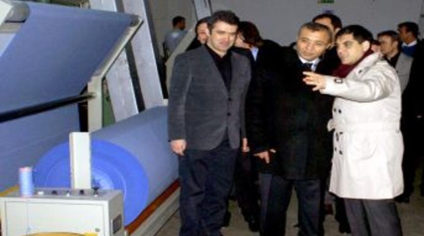 K&uuml;tahya heyetinden Uşak OSB'ye inceleme gezisi