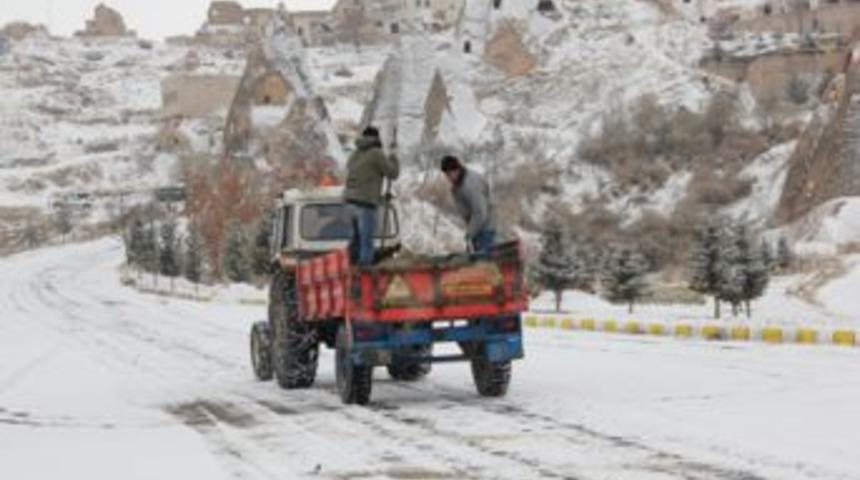 Nevşehir&rsquo;de okullar tatil edildi