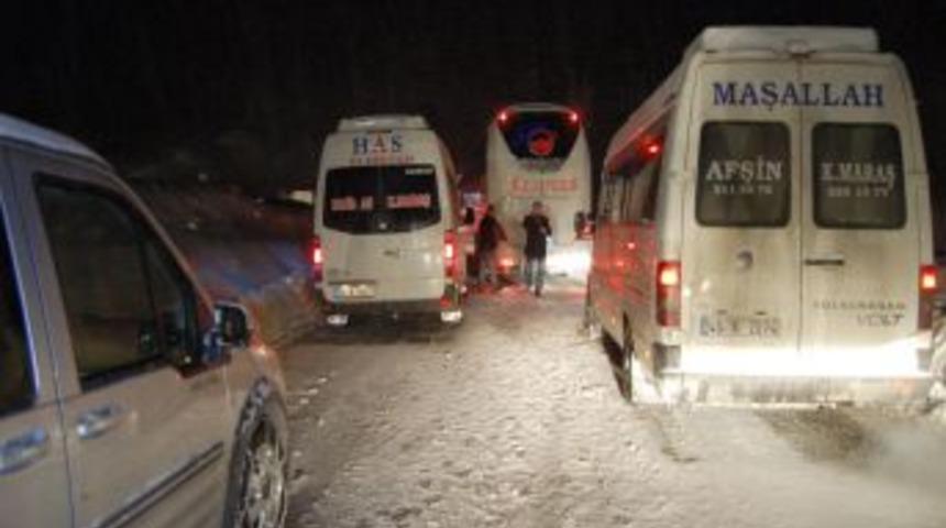 Kahramanmaraş-Kayseri yolu ulaşıma kapandı