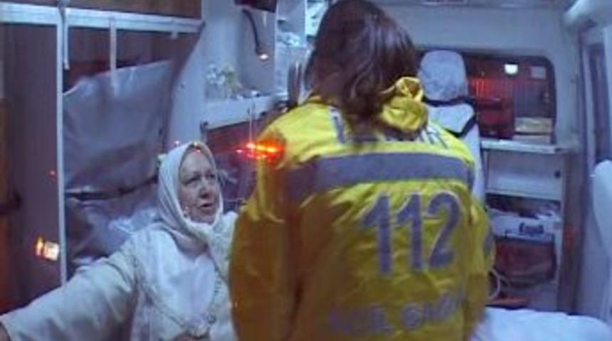 &Ouml;n&uuml;ndeki otomobile &ccedil;arpıp takla attırdı, kaza yerinden ka&ccedil;tı