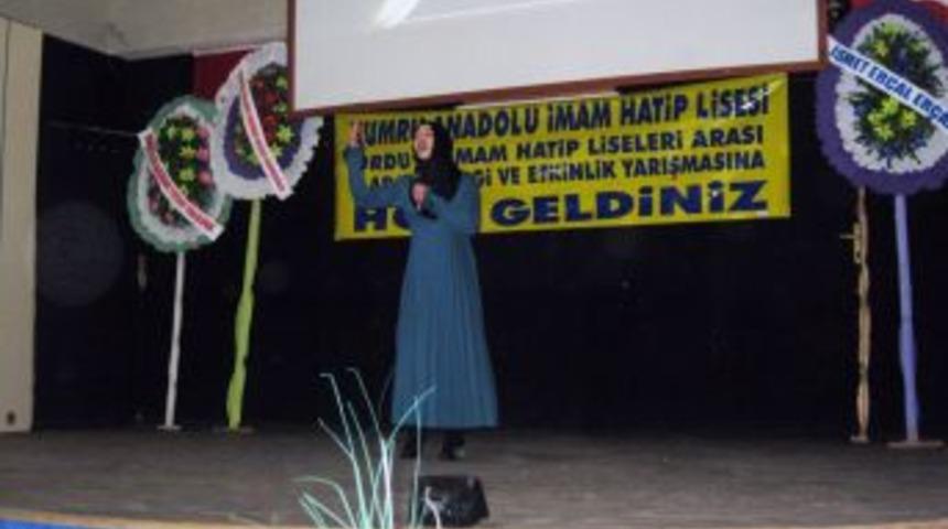 Arap&ccedil;a yarışması Ordu elemeleri Kumru'da yapıldı