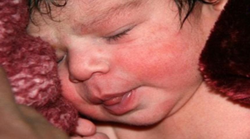 Van'da ambulansta doğum