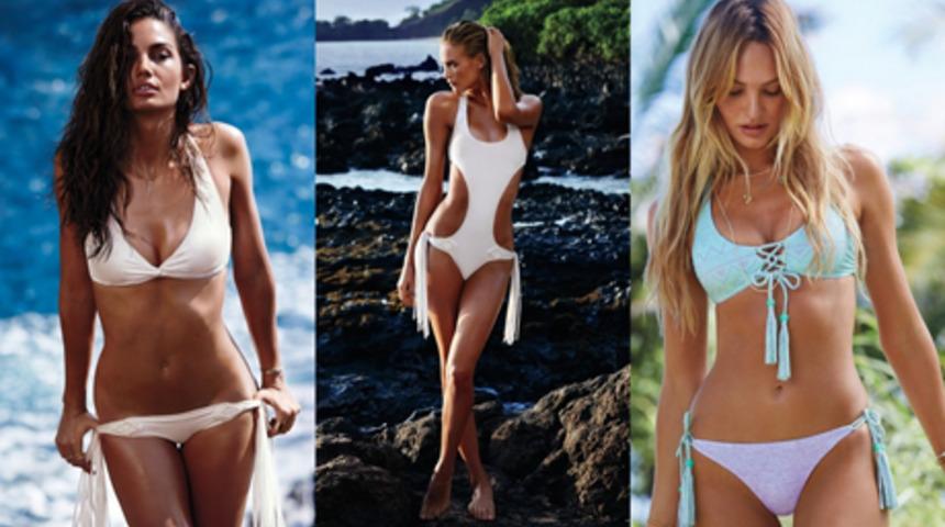 Victoria's Secret 2015 mayo-bikini koleksiyonu &ccedil;ekimi (video)