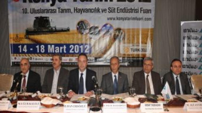 Konya dev tarım fuarına hazırlanıyor