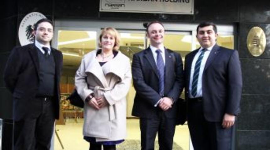 İngiltere heyeti, Naksan&rsquo;ı ziyaret etti