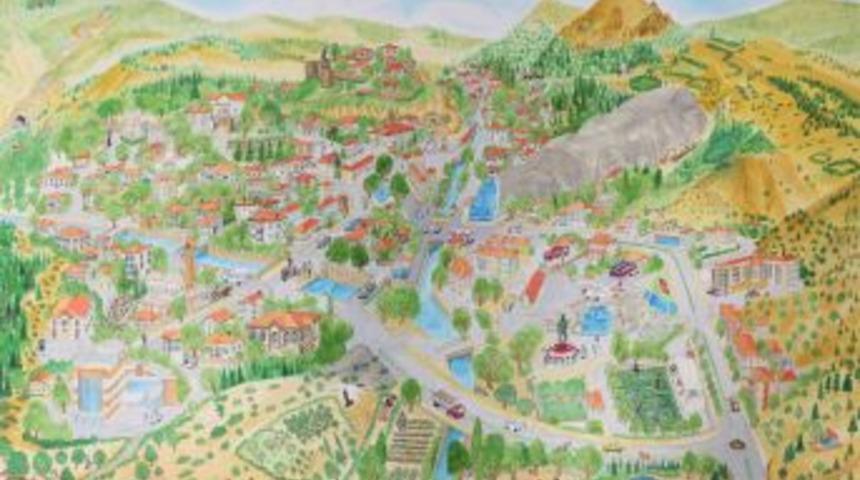 İskilip'in ill&uuml;strasyon haritası &ccedil;ıkarıldı