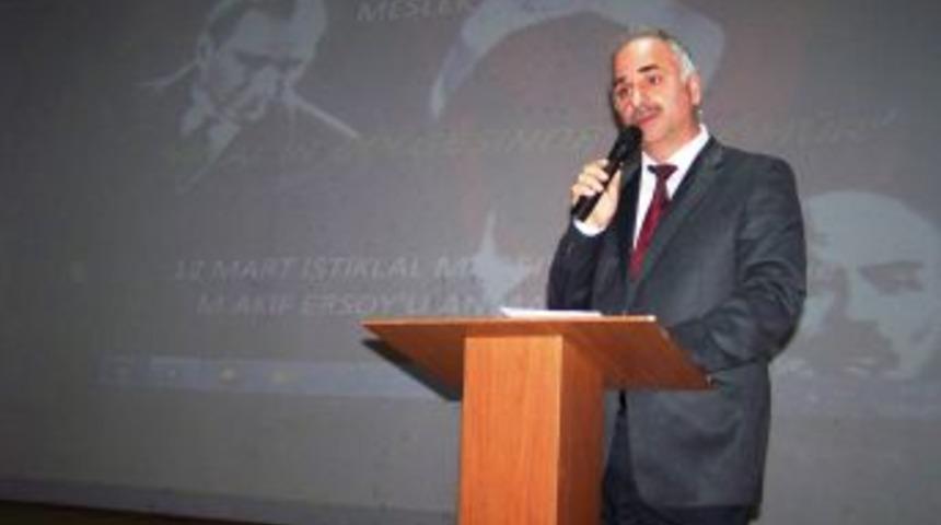 İstiklal Marşı'nın kabul&uuml;n&uuml;n 91. yılı S&uuml;rmene&rsquo;de kutlandı