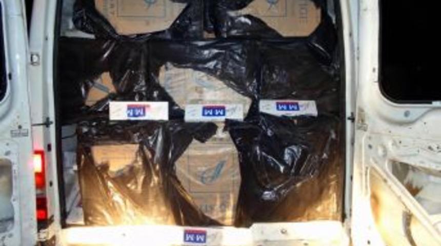 Malatya&rsquo;da 63 bin paket ka&ccedil;ak sigara yakalandı