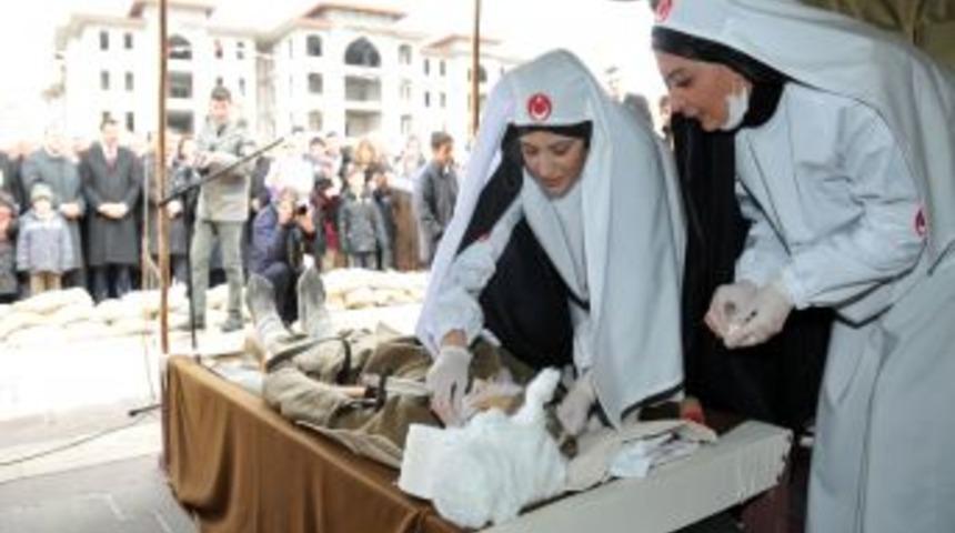 &Ccedil;anakkale destanı Ke&ccedil;i&ouml;ren'de canlandırılıyor