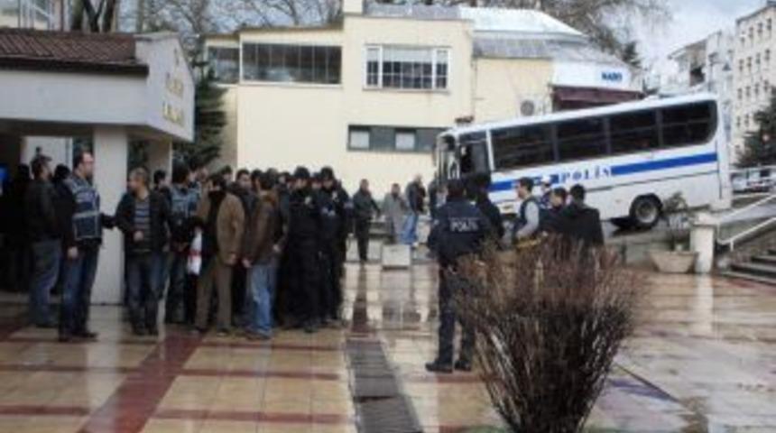 Şebeke &uuml;yeleri adliyeye sevk edildi