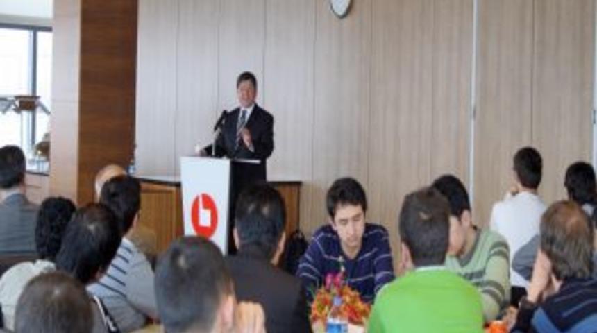 İşadamı Boydak &ouml;ğrencilere YGS &ouml;ncesi moral verdi