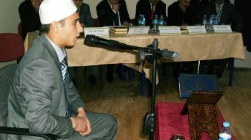 Pasinler'de hafızlık, Kur'an okuma ve ezan yarışması d&uuml;zenlendi