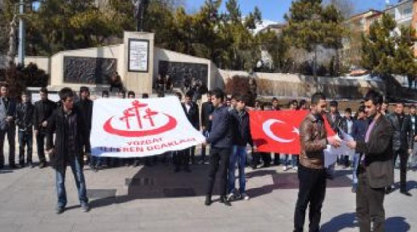 Alperen Ocakları, Yozgat'ta y&uuml;r&uuml;y&uuml;ş d&uuml;zenledi