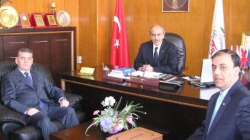 Emniyet M&uuml;d&uuml;r&uuml; Ayg&uuml;n'den Ticaret Borsası'na Ziyaret