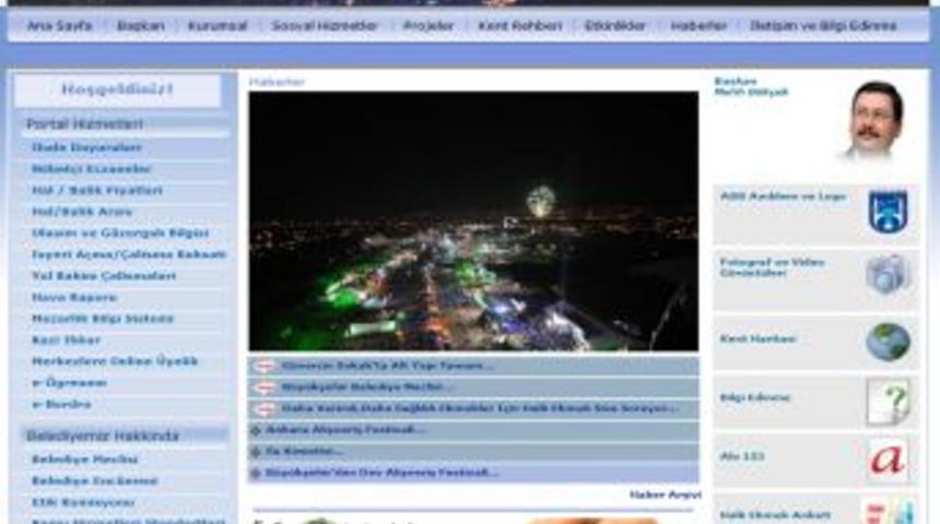 Ankara B&uuml;y&uuml;kşehir, internet &uuml;zerinden tahsilata başladı