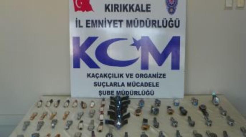 Kırıkkale&rsquo;de 9 bin 461 adet ka&ccedil;ak saat ele ge&ccedil;irildi