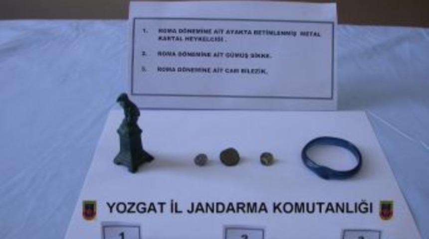 Yozgat'ta tarihi eser operasyonu yapıldı