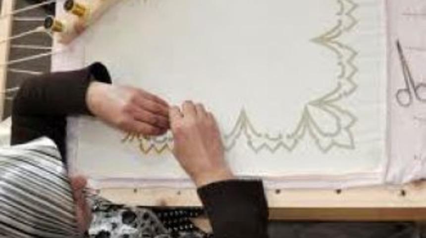 &quot;Gergef, çit baskı ve tel kırma&quot; kursu