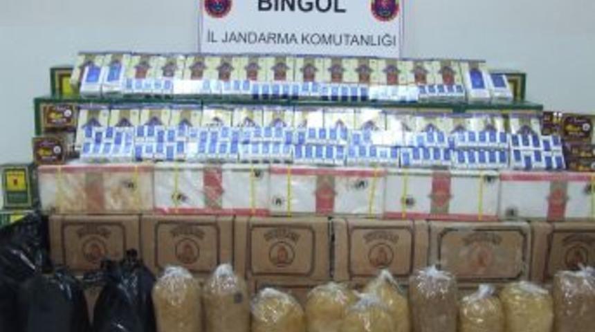 Bing&ouml;l'de Ka&ccedil;ak Sigara, &Ccedil;ay Ve T&uuml;t&uuml;n Ele Ge&ccedil;irildi