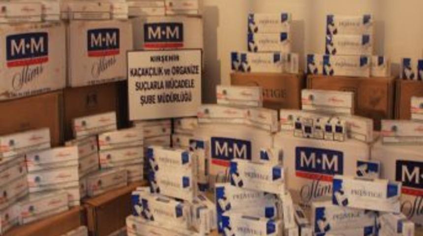 18 bin ka&ccedil;ak sigara ve 168 kilo ka&ccedil;ak t&uuml;t&uuml;n ele ge&ccedil;irildi