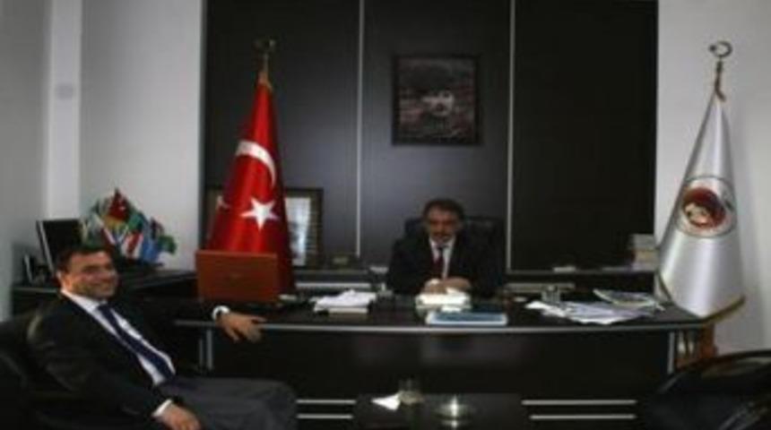 Kaldırım&rsquo;dan Başkan Canlı&rsquo;ya ziyaret