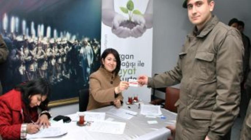 Jandarmadan, Şehitleri Anma G&uuml;n&uuml;'nde organ bağışı