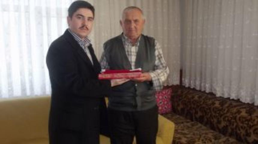 TİŞHAD &uuml;yeleri, Şehit ailesini ziyaret etti