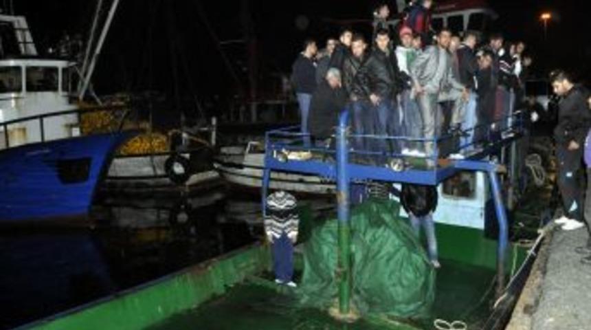 El konulan teknesini herkesin g&ouml;z&uuml; &ouml;n&uuml;nde batırdı
