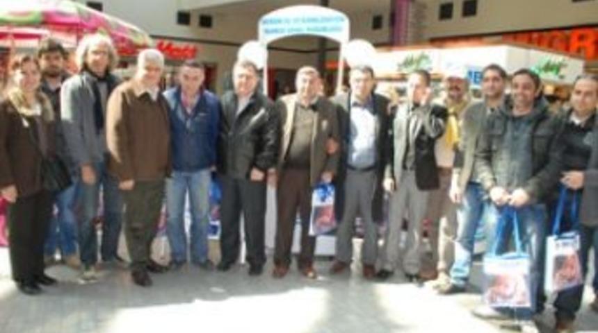 Mersin&rsquo;li gazeteciler standa katıldı