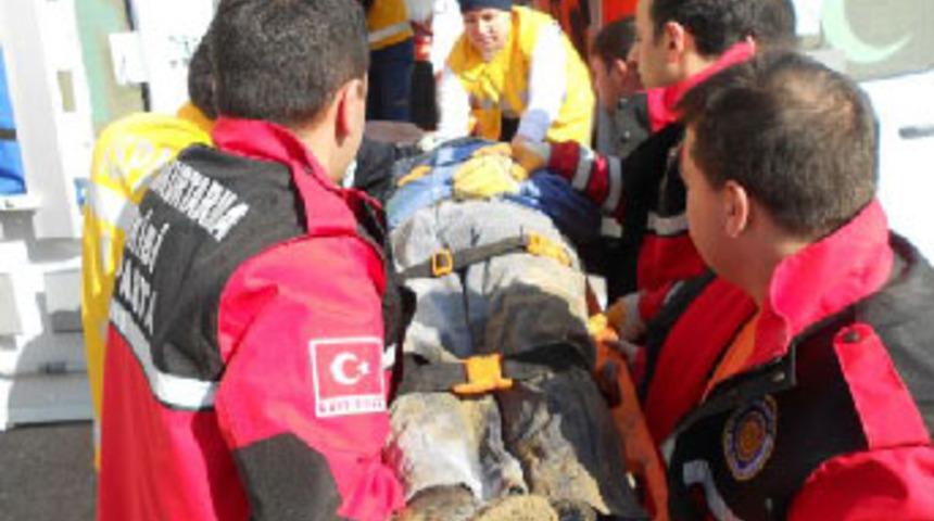 Isparta'da göçük; 1 ölü, 1 yaralı