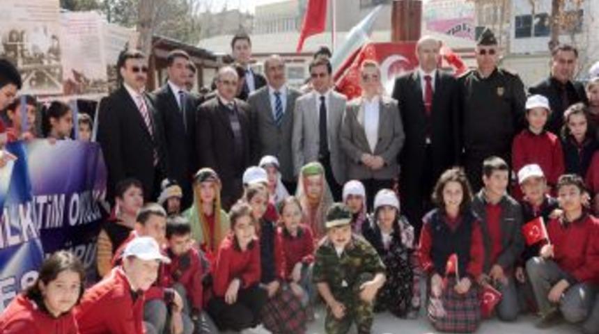 Anafenli &ouml;ğrenciler &Ccedil;anakkale ruhunu unutturmadı