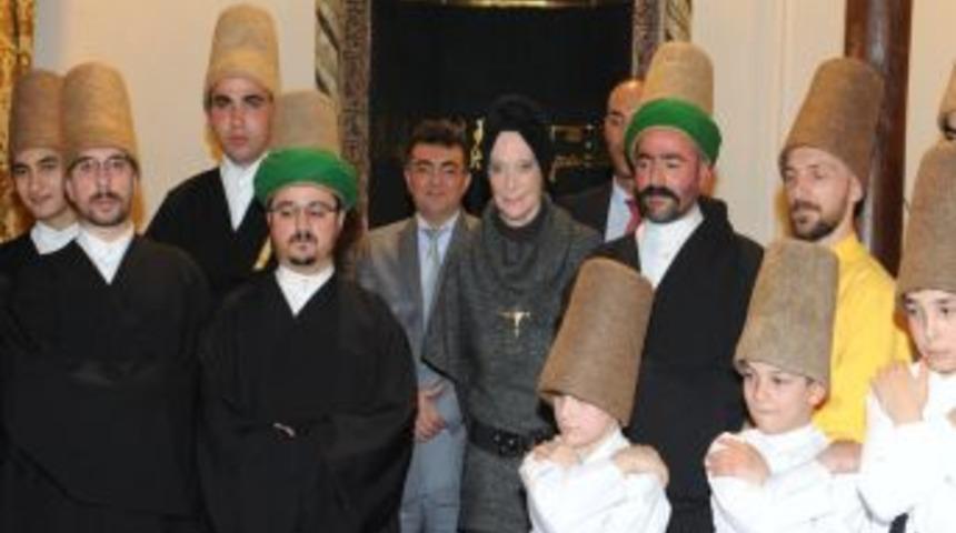 Bel&ccedil;ika prensesi sema izledi, dua etti